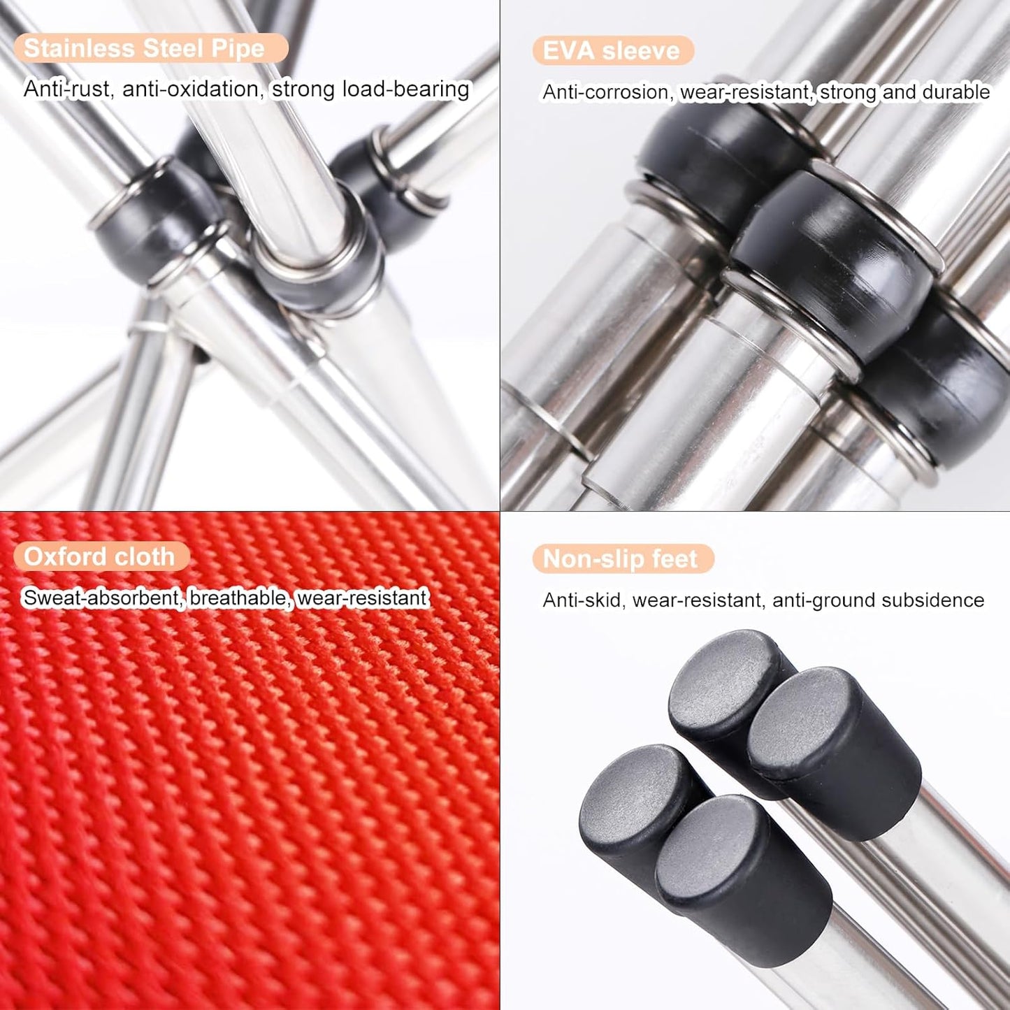 Camping Stool,Small Folding Chair,13.8" Lightweight Folding Stool Compact Backpacking Stool with Carry Bag