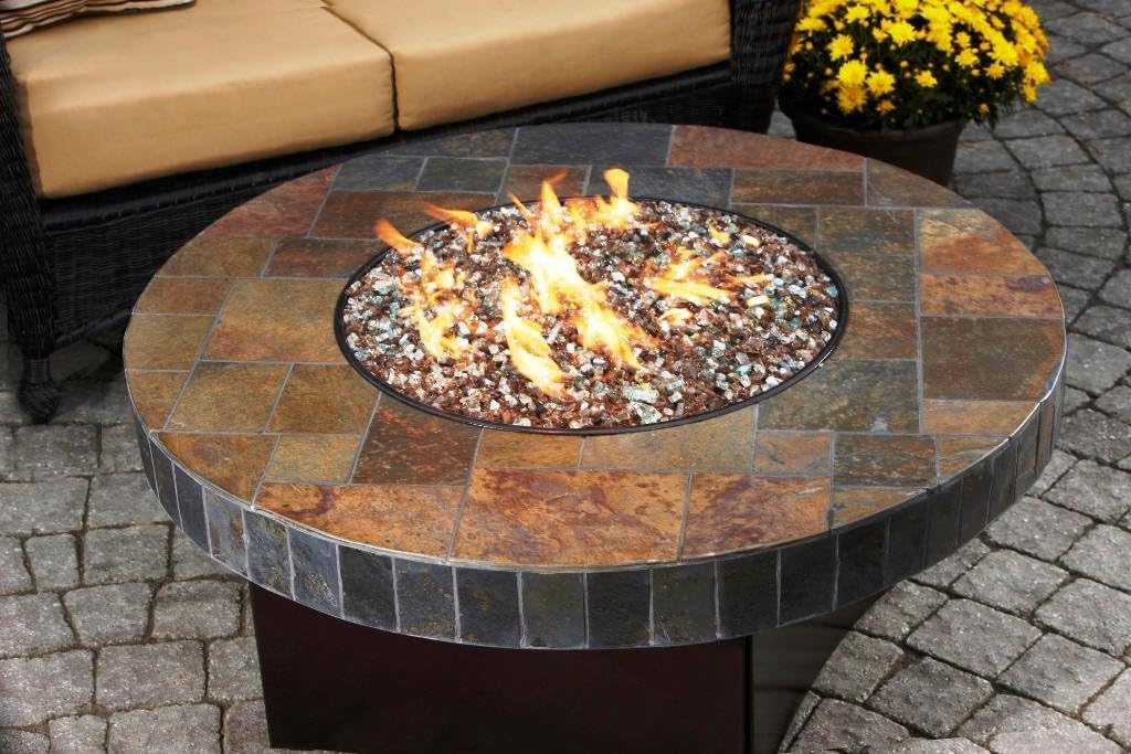 Stanbroil Stainless Steel 18" Round Flat Fire Pit Burner Pan w/12 Fire Ring Installed, BTU 92,000 Max