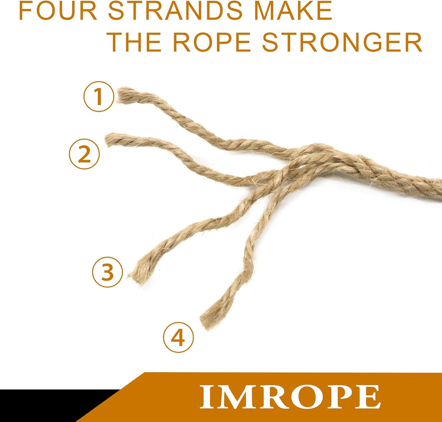 6mm x 250 Feet Natural Jute Rope, Twine for Gardening Tomato Climbing Plant Tie Floristry Crafts Gift Wrapping Packing Decor