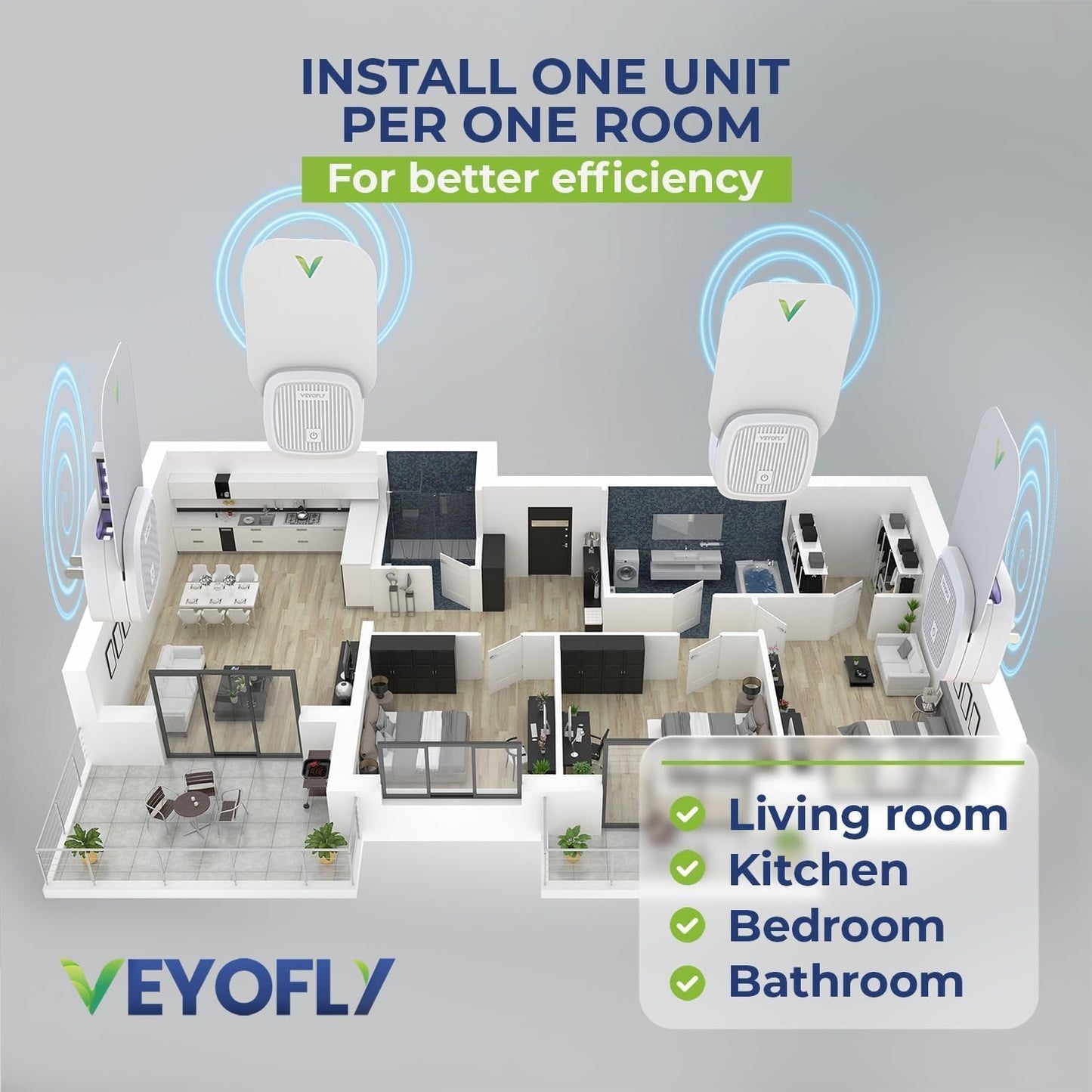 VEYOFLY Fly Trap Indoor Refill, Fruit Fly Traps for Indoors, Gnat Traps for House Indoor, Fly Catcher, Fly Trap, Plug in Catch for Fruit Flies, Moths, Gnats, Mosquito Trap (Pack of 15 Refills)
