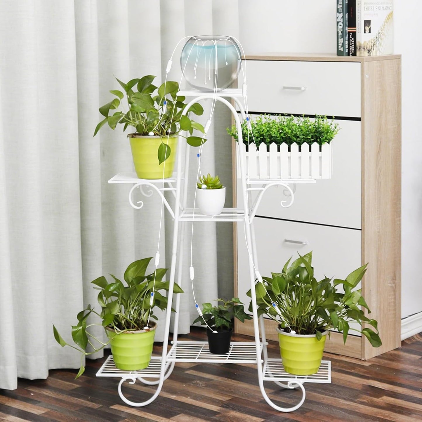 Plant Watering Seepage Devices, Insert into Soil, Self Watering Stakes for Indoor & Outdoor Plant, Automatic Irrigation (12 PCs)