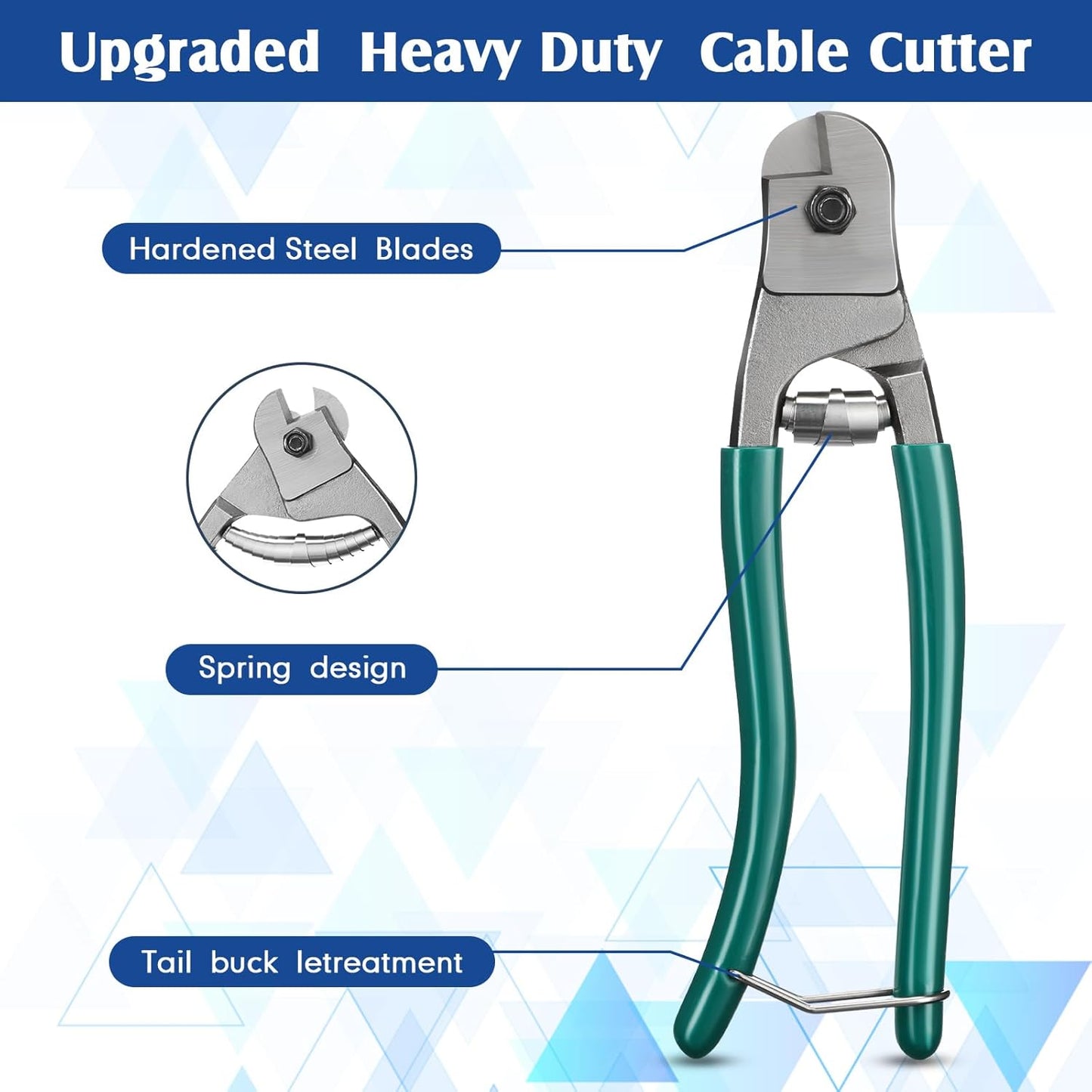 Tandefio 500 ft Vinyl Coated Wire Rope 304 Stainless Steel Black Stainless Wire 1/16 Inch Overmolded to 3/32 Inch with Cutter 7x7 Strands Construction for String Lights Hanging Clothesline Fence