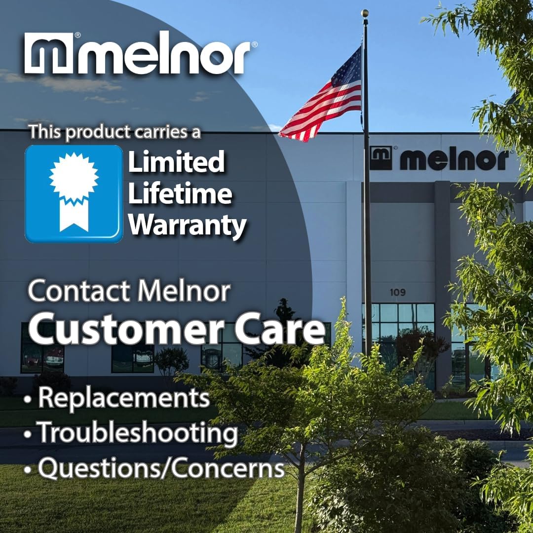 Melnor 65178AMZ MiniMax Turbo Oscillating Sprinkler on Tripod, 4000 sq. ft., 4-Way Adjustable, Quick Connect Bundle, Black, Yellow