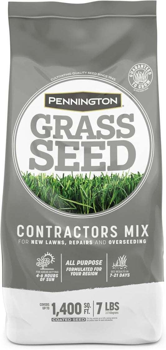 Pennington Contractors Grass Seed Mix Central 7 lb