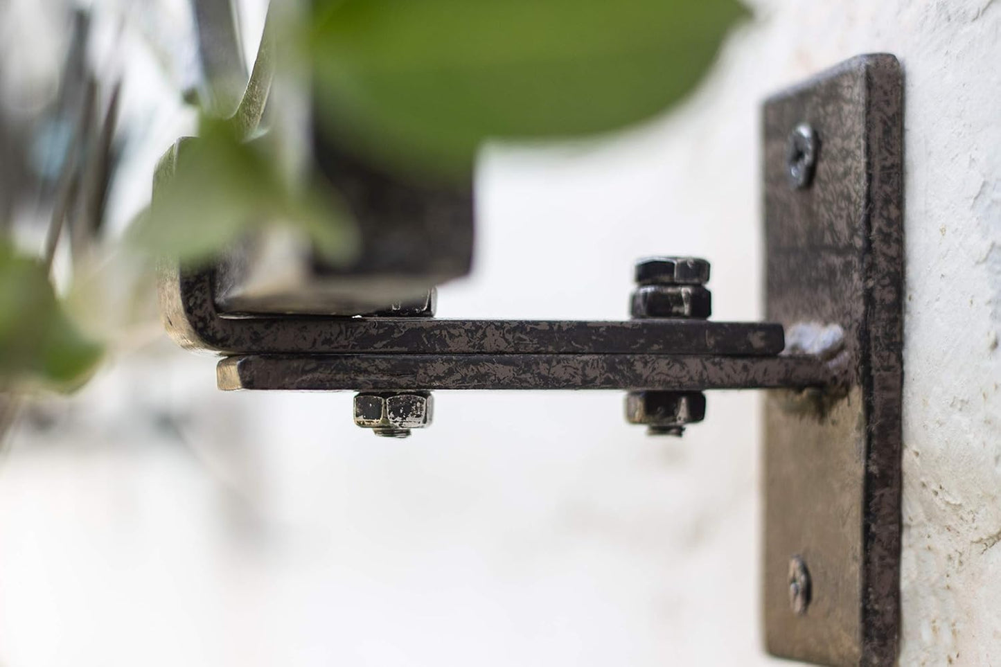 H Potter Garden Metal Wall Art or Trellis for Climbing Plants Outdoor Panel Roses Vines Privacy Includes Brackets for Hanging