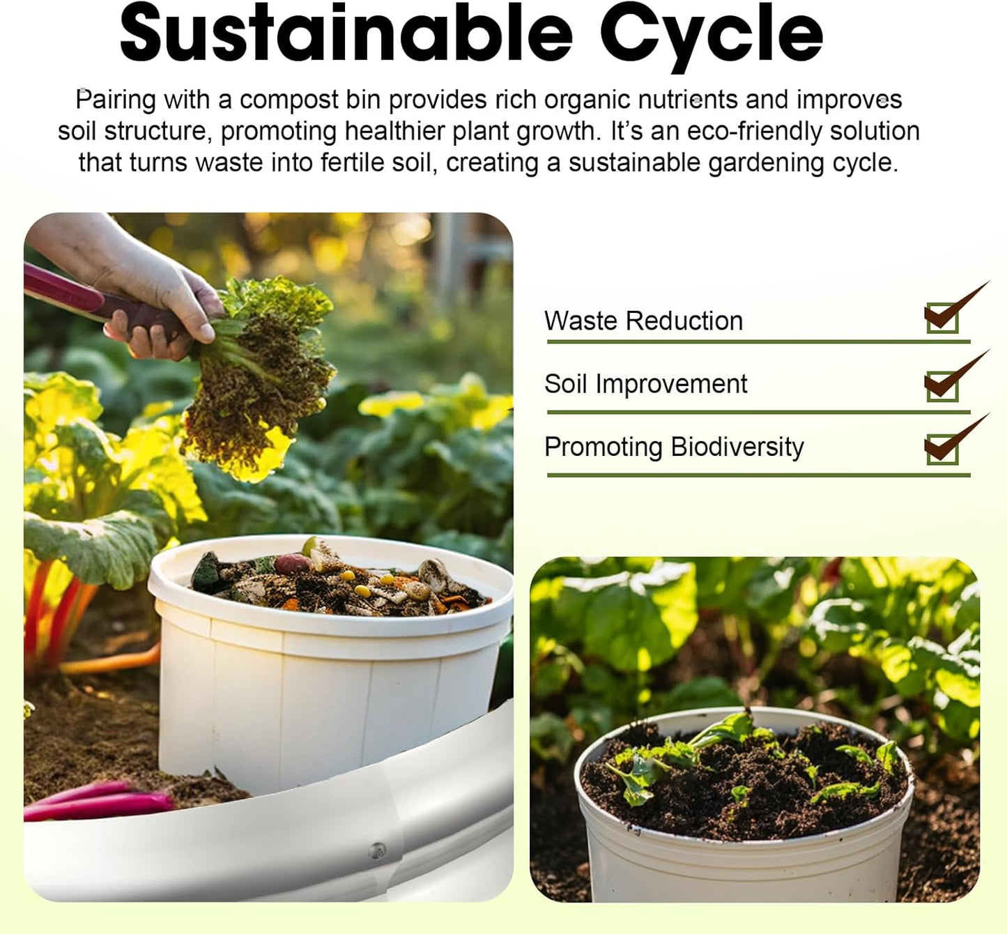 4x4ft Petal Galvanized Raised Garden Bed Kits 16" Tall Outdoor Large Metal Modular Planter Box 9-in-1 Raised Beds for Gardening,Vegetables,Fruits,Flowers & Herbs (Silver)