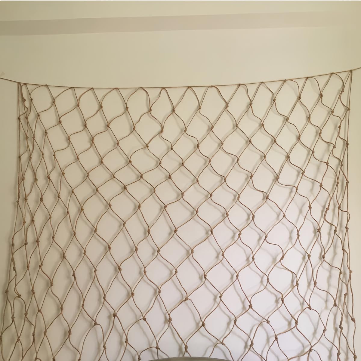 ARISKEY Natural Jute Twine 4mm,164 Feet Hemp Rope for Crafts Suitable for Macrame or Weaving Projects,Gardening Purposes and Outdoor Heavy-Duty Use