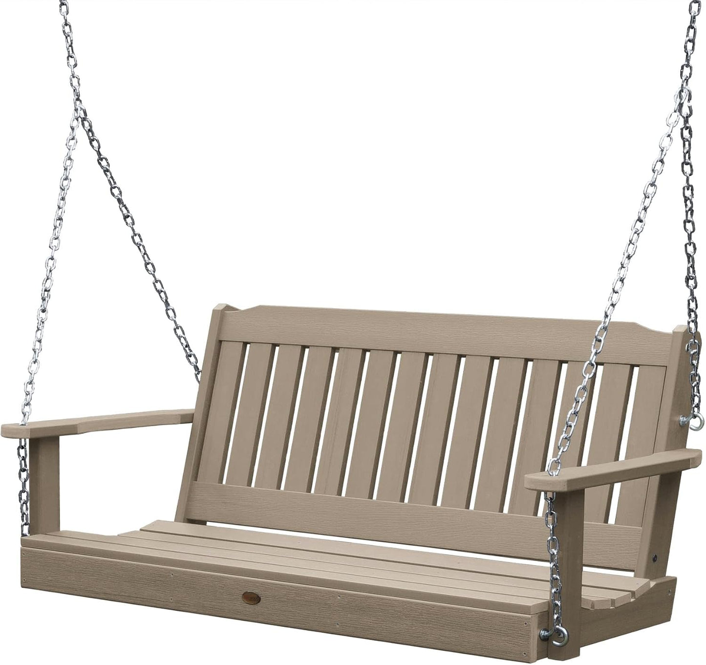 highwood Lehigh Porch Swing, 5 Feet, Woodland Brown