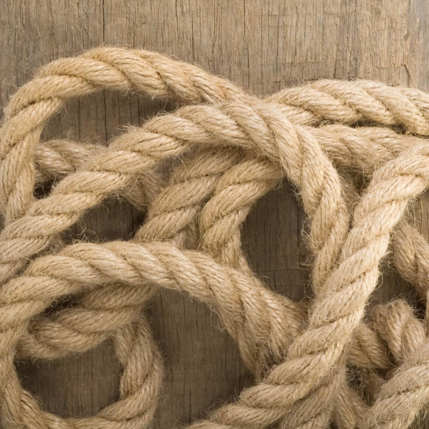 Jute Rope 12mm, 164 Feet 7lb Thick Garden Jute Twine String for DIY Cat Scratcher, Gardening, Bundling and Wall Hanging Craft Decorative (Brown)