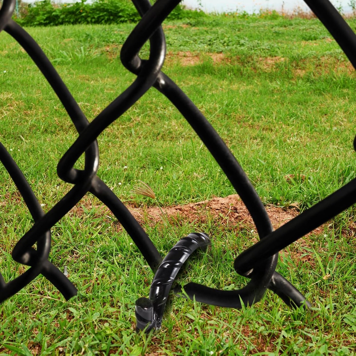 20pcs Threaded Steel bar Stakes/Ground Stakes/Outdoor Fence Ground Stakes.New J Hook Heavy-Duty rebar Metal Stakes ，Proof Coated Steel Ground Stakes with Chisel Point End. (20)