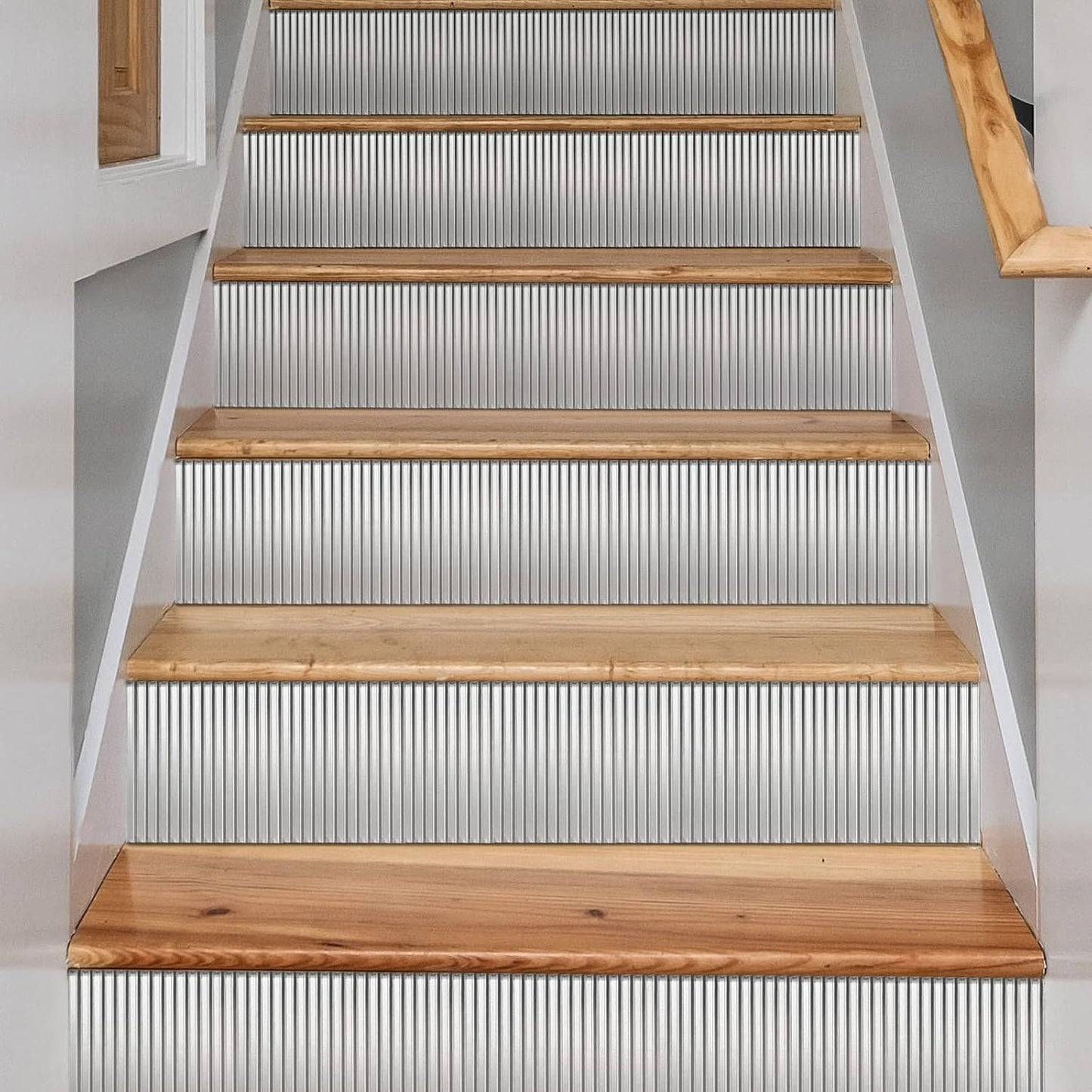 Worth Narrow-Corrugated Landscape Edging, 10" x 20Ft Galvanized Steel Sturdy Flexible Garden Edging Lawn Border for Raised Flower Bed Tree Fence Surrounds, Silver