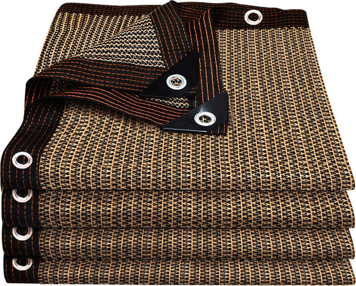 Shade Cloth for Garden,80% Mesh Tarp with Grommets Shade Cloth for Greenhouse,Patio,Vegetables,Plants Cover and Chicken Coops,Coffee Shade Net for Outdoor Garden10x10FT