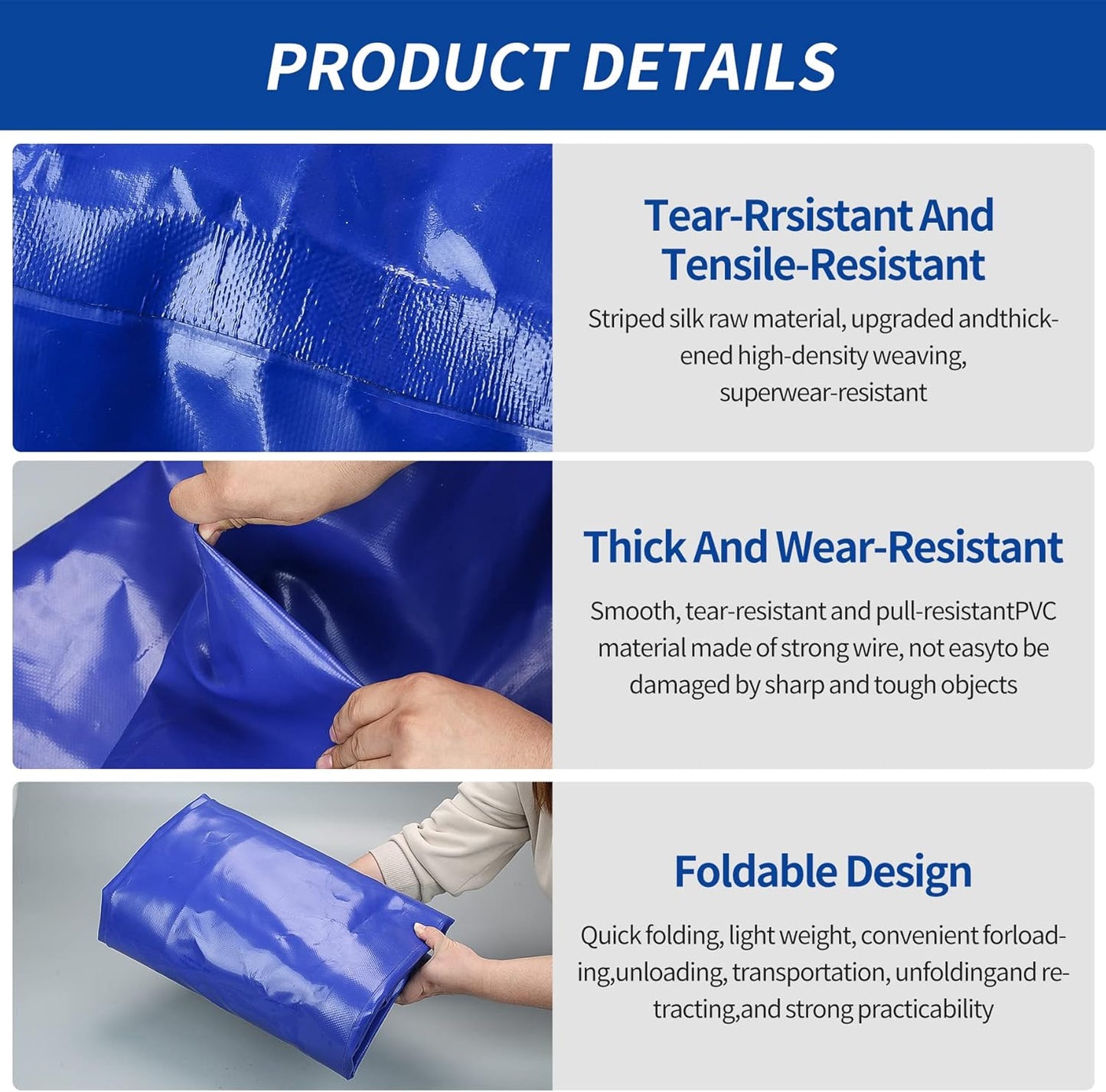 240 L/63.4 gal Water Bladder Storage Containers, Foldable Portable Water Tank Large Capacity Soft Water Bag, Drought Resistance, Fire Prevention, Emergency Water