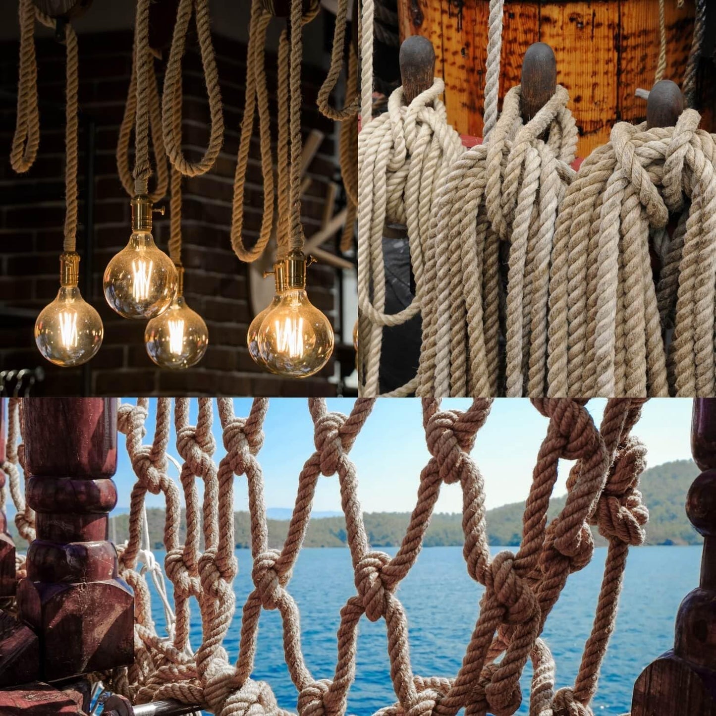 Jute Rope 16mm, 100 Feet 6.2lb Thick Garden Jute Twine String for DIY Cat Scratcher, Gardening, Bundling and Wall Hanging Craft Decorative (Brown)