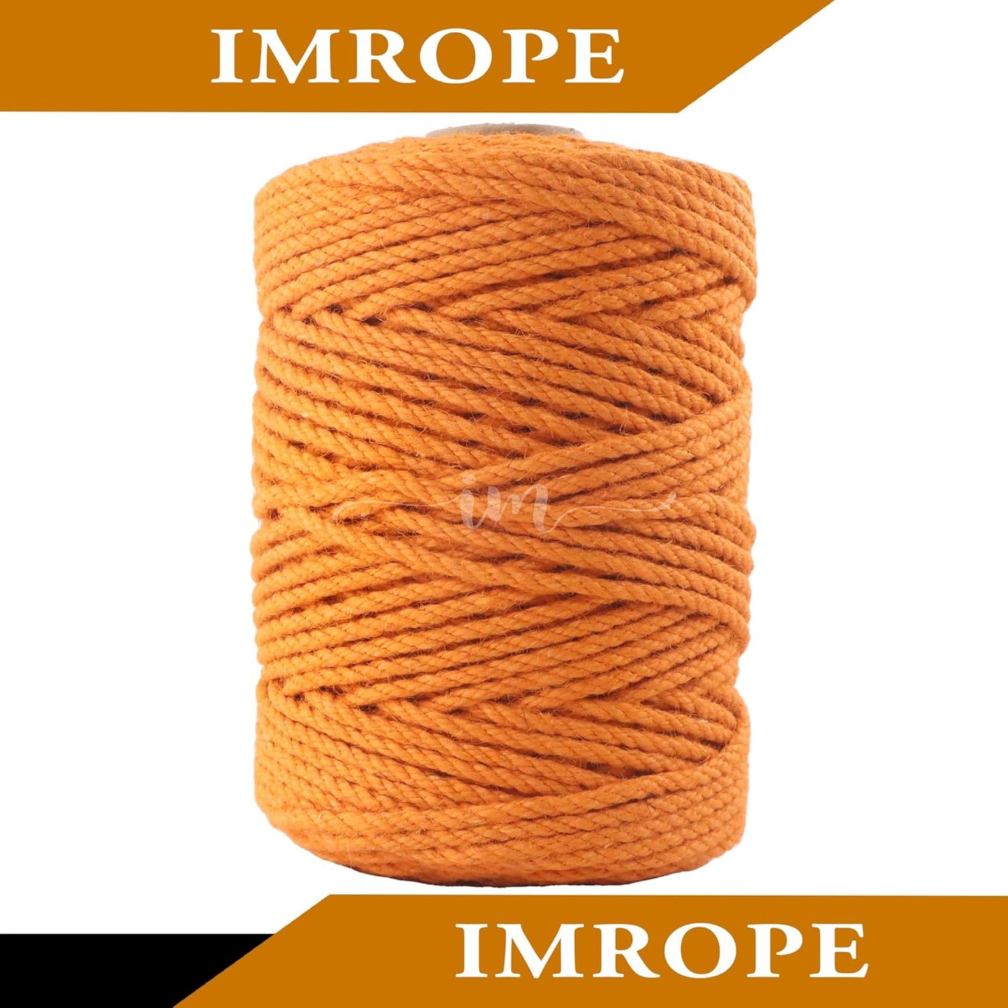 4mm x 400 Feet Orange Jute Rope, Twine for Gardening Tomato Climbing Plant Tie Floristry Crafts Gift Wrapping Packing Decor