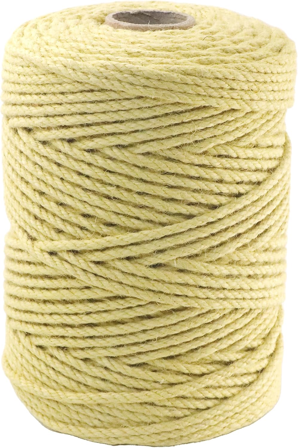 4mm x 400 Feet Yellow Jute Rope, Twine for Gardening Tomato Climbing Plant Tie Floristry Crafts Gift Wrapping Packing Decor