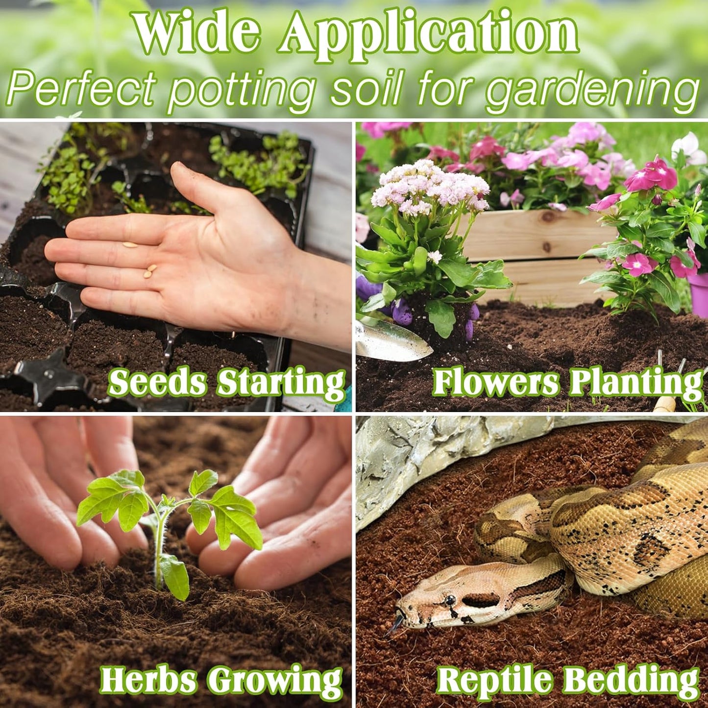 ZeeDix 50pcs 50mm Coco Coir Pellets, Compressed Soil Pellets Coconut Coir Seed Starter Discs Seed Starting Pellets Discs Potting Soil for Outdoor Plants Flowers Bonsai Herbs and Vegetables