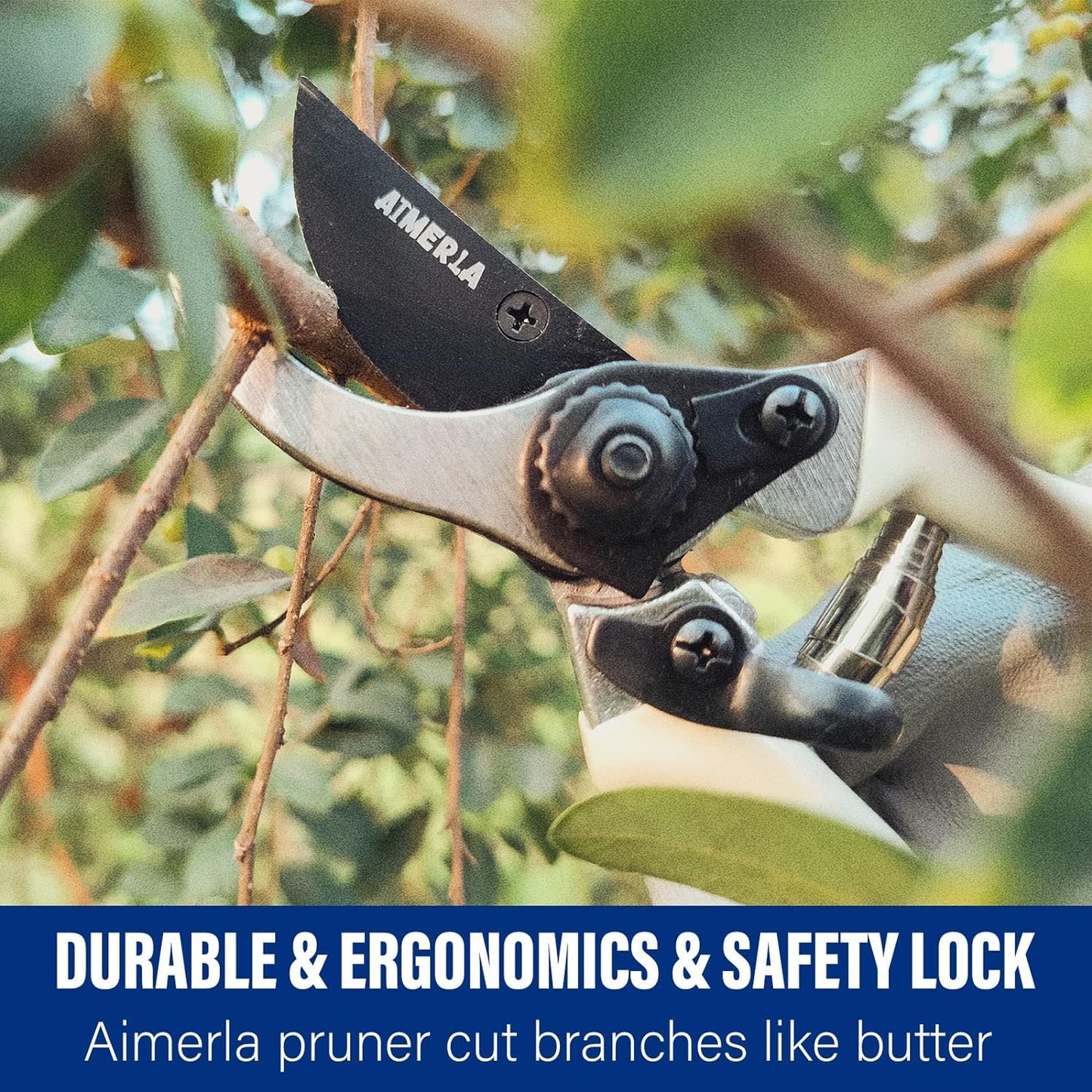 Gardening Tools Set of 9 Heavy Duty Garden Tools with Non-Slip Rubber Grip with Large Garden Bag, Durable for Garden, Weeding, Gifts for Women,Men