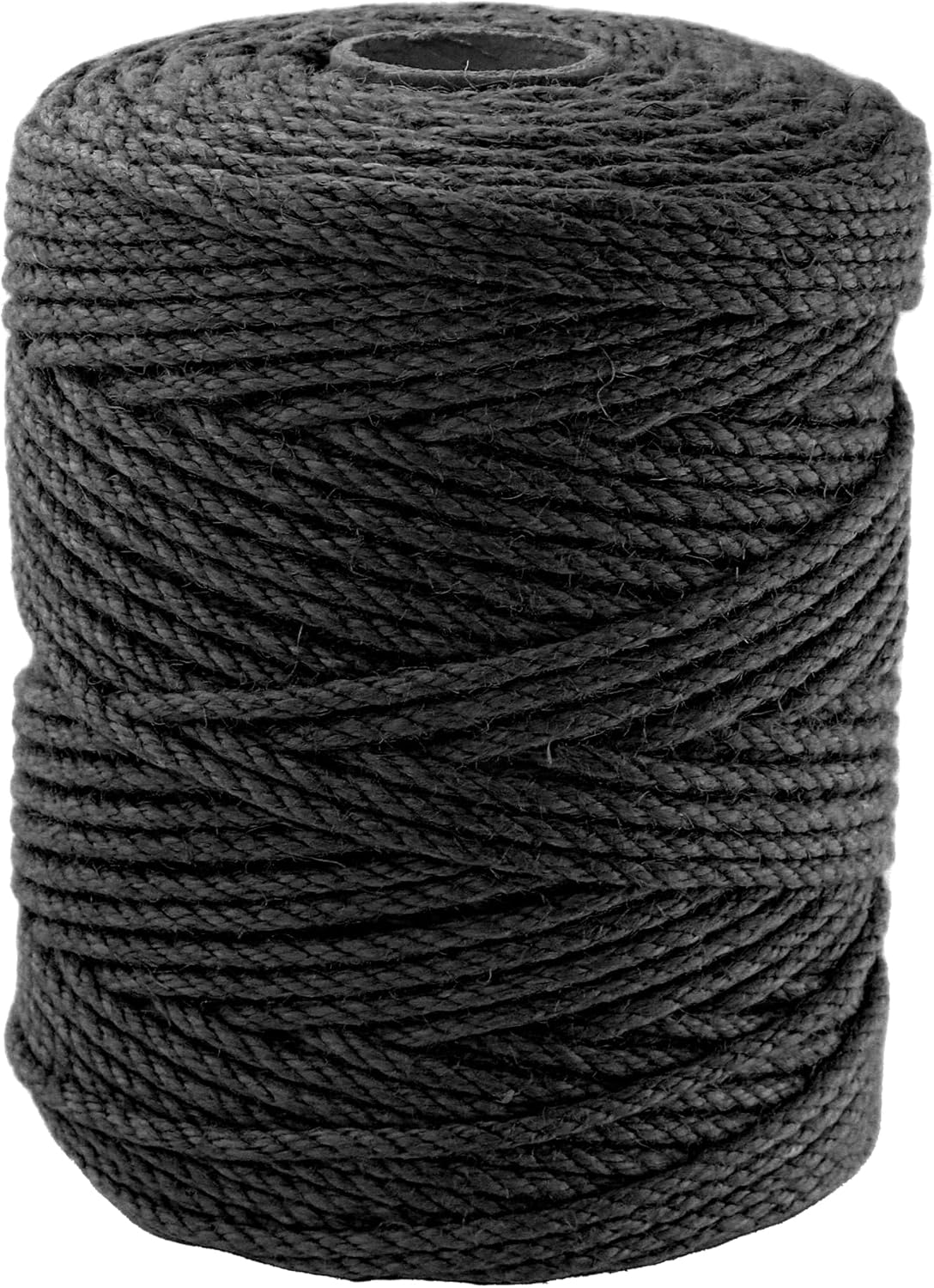 4mm x 500 Feet Black Jute Rope, Twine for Gardening Tomato Climbing Plant Tie Floristry Crafts Gift Wrapping Packing Decor