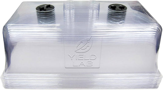 7 Inch Propagation Dome - 10 Pack Humidity Vented Domes – Plant Growing Dome for Seedling, Germination, Soil & Hydroponic Horticulture