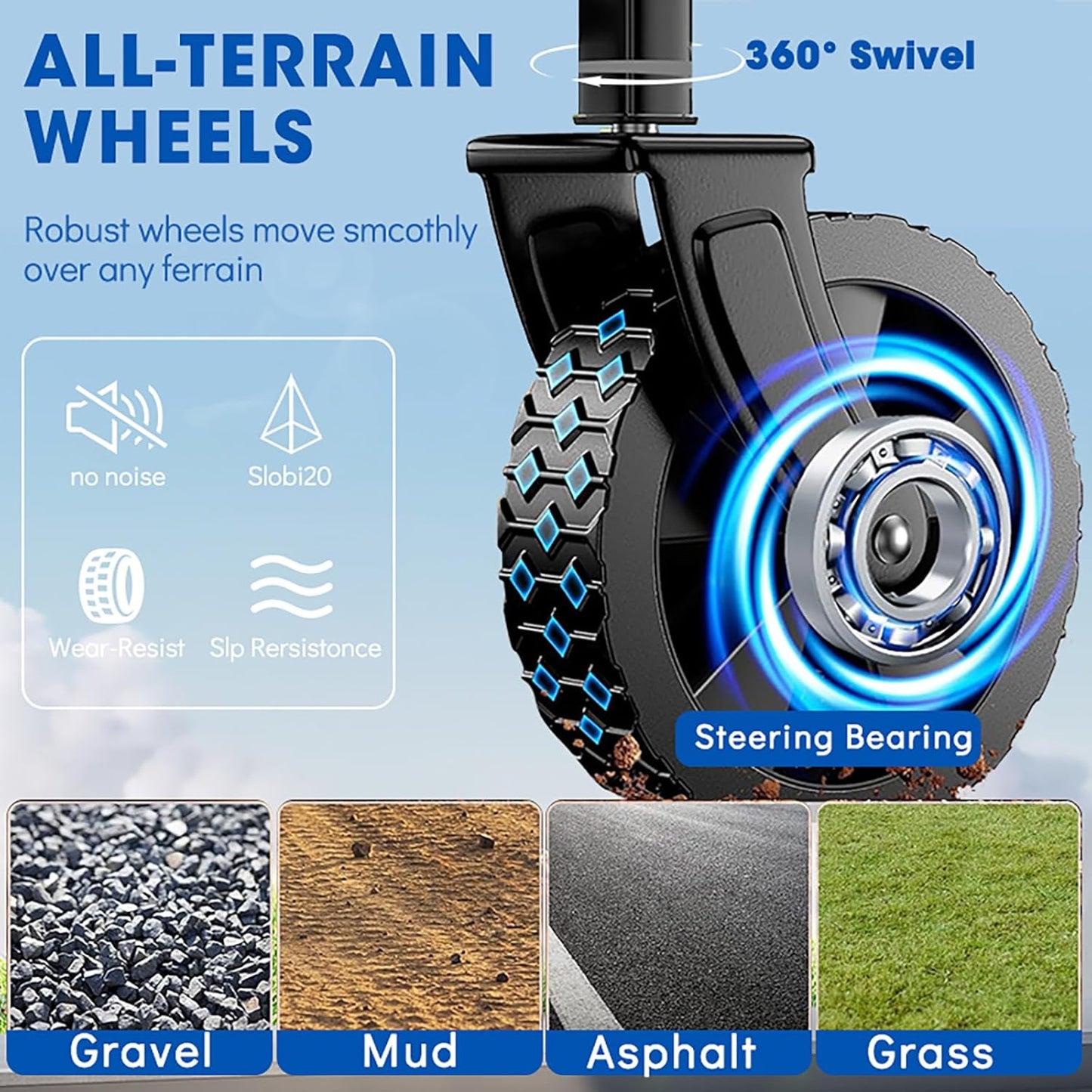 Wagons Carts Foldable, Collapsible Wagon with All-Terrain Wheels 420lbs Weight Capacity Heavy Duty Utility Wagon with Drink Holders for Beach, Garden, Camping, Shopping Groceries, Sports