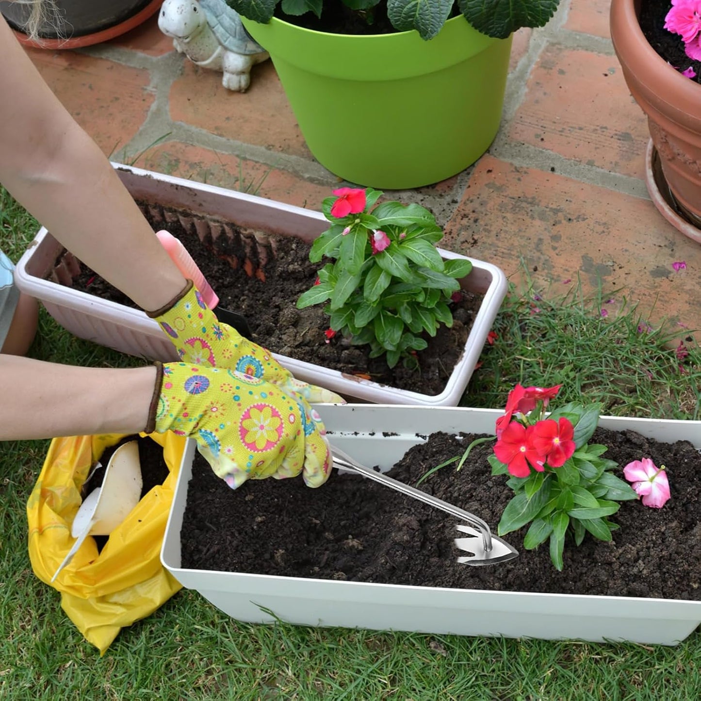 Stainless Steel Weed Puller, Garden Hand Tool, Long-Lasting and Precise, Effortless Weed Removal, Ideal for Various Gardening Tasks, Length: 34.5 cm/13.58 in