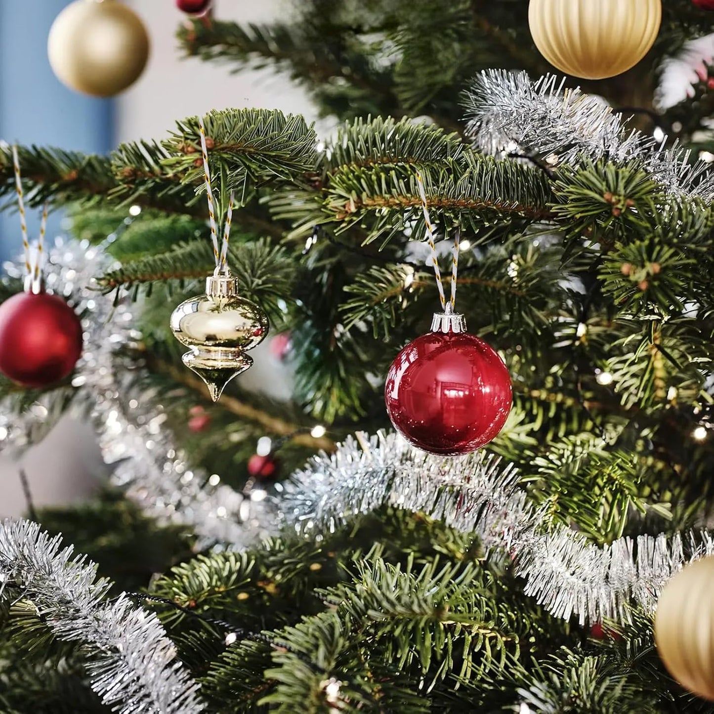 328 Feet Cotton Bakers Twine, Gold Metallic Wedding & Holiday Twine