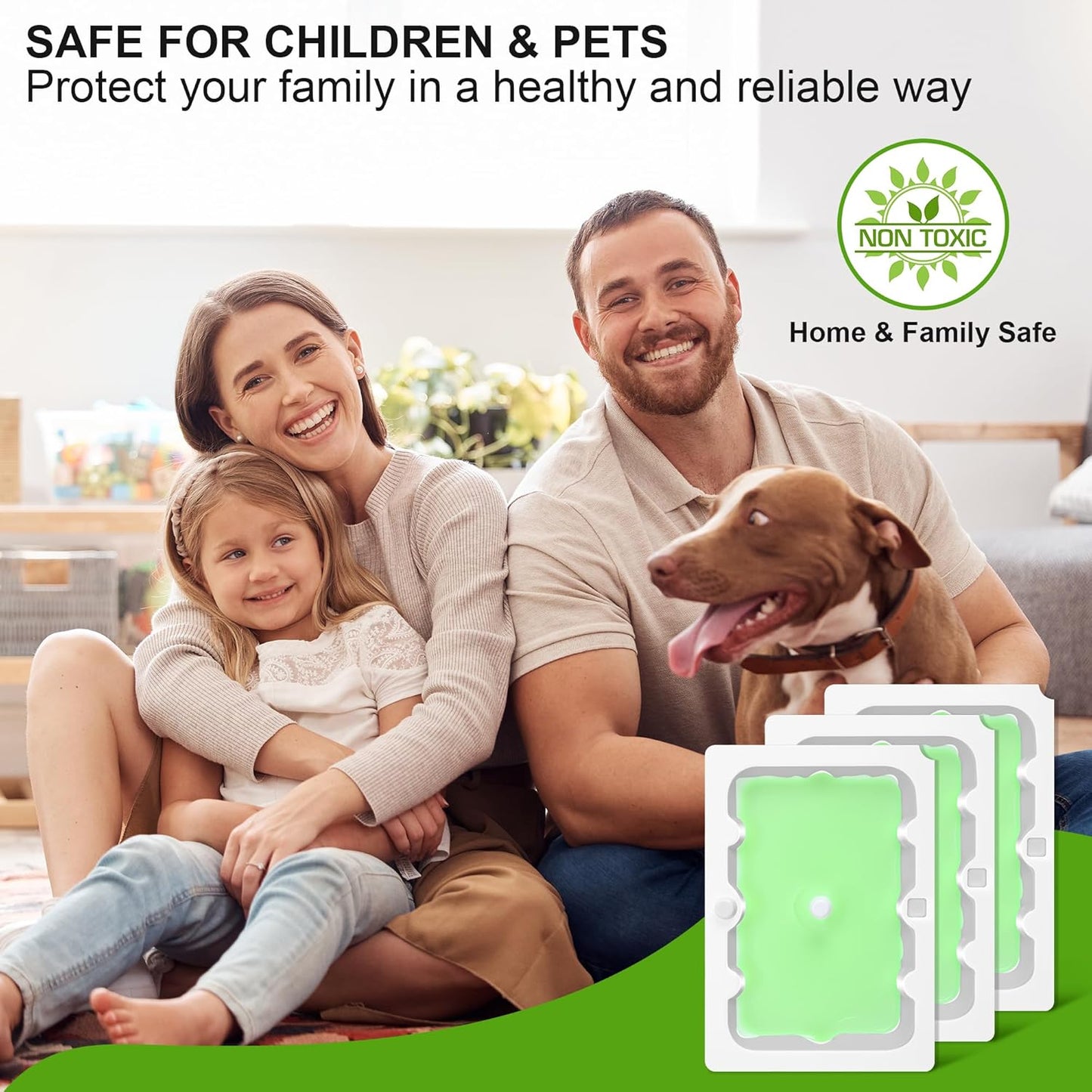 Qualirey 24 Pack Mouse Glue Trap, Super Sticky Traps Mouse Size for Mice and Rats, Pre-Scented, Non Toxic Mice Glue Boards, Rodent Sticky Pads Indoor for Home, Easy to Use, Pet Safe Pest Control