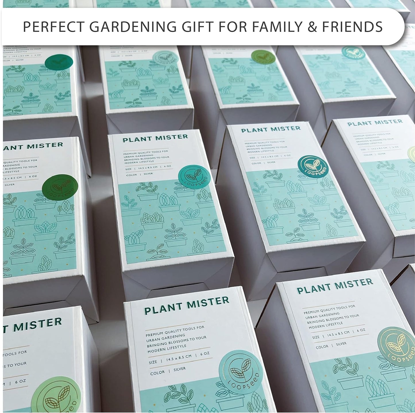 Plant Mister Spray Bottle Stainless Steel Watering Can for Indoor Plants Bonsai Sprayer Succulent Spritzer Houseplant Atomizer Terrarium Mister Modern Garden Tools 10oz/300ml White