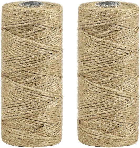 Garden Twine, 656 Feet Jute Twine,Baling Twine, Plant String, Garden Twine for Climbing Plants,Tomatoes, Crafting Floristry