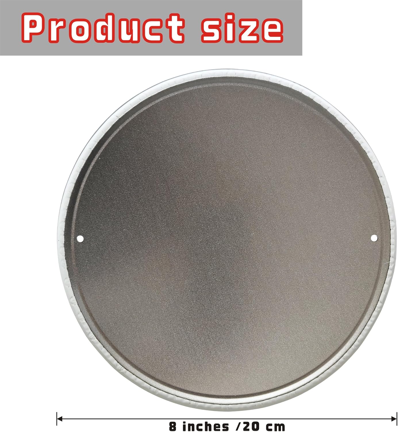 God's Country Welcome Sign for Front Door Round Metal Door Sign 8x8 Inch Home Art Office Coffee Shop or Bedroom Decor Gift Creativity