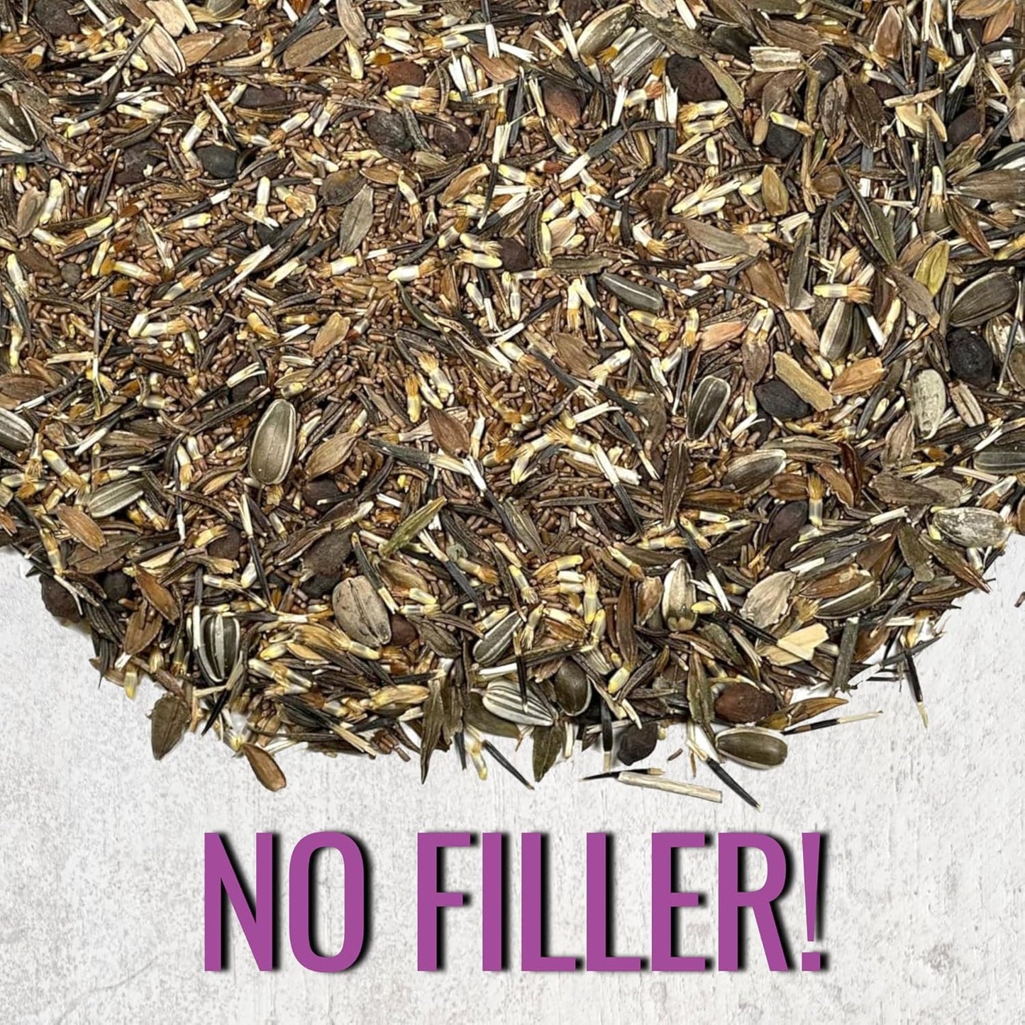 Seed Needs Garden Flower Seeds Large Blooms Mix Hummingbird and Butterfly | 5 Packs (1 Ounce Each) No Filler 7 Varieties Open Pollinated | Resealable Package Live Wild Flower Seed | Bulk