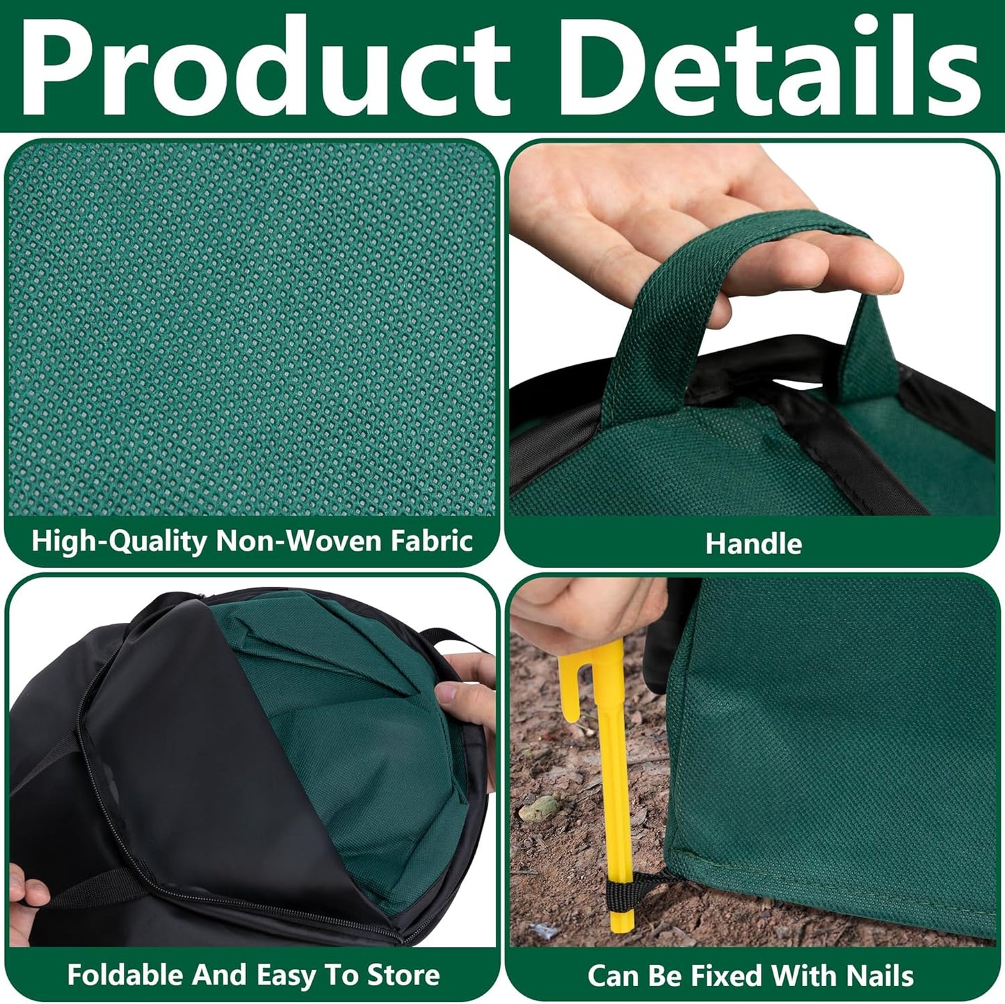 2 Pcs Pop Up Shrub Covers Frost Protection Tent, 30" x 28" x 28" Winter Plant Cover Freeze Protection, Warm Garden Plant Protector Tent for Protecting Outdoor Shrub Fruit Potted Plants from Snow & Ice