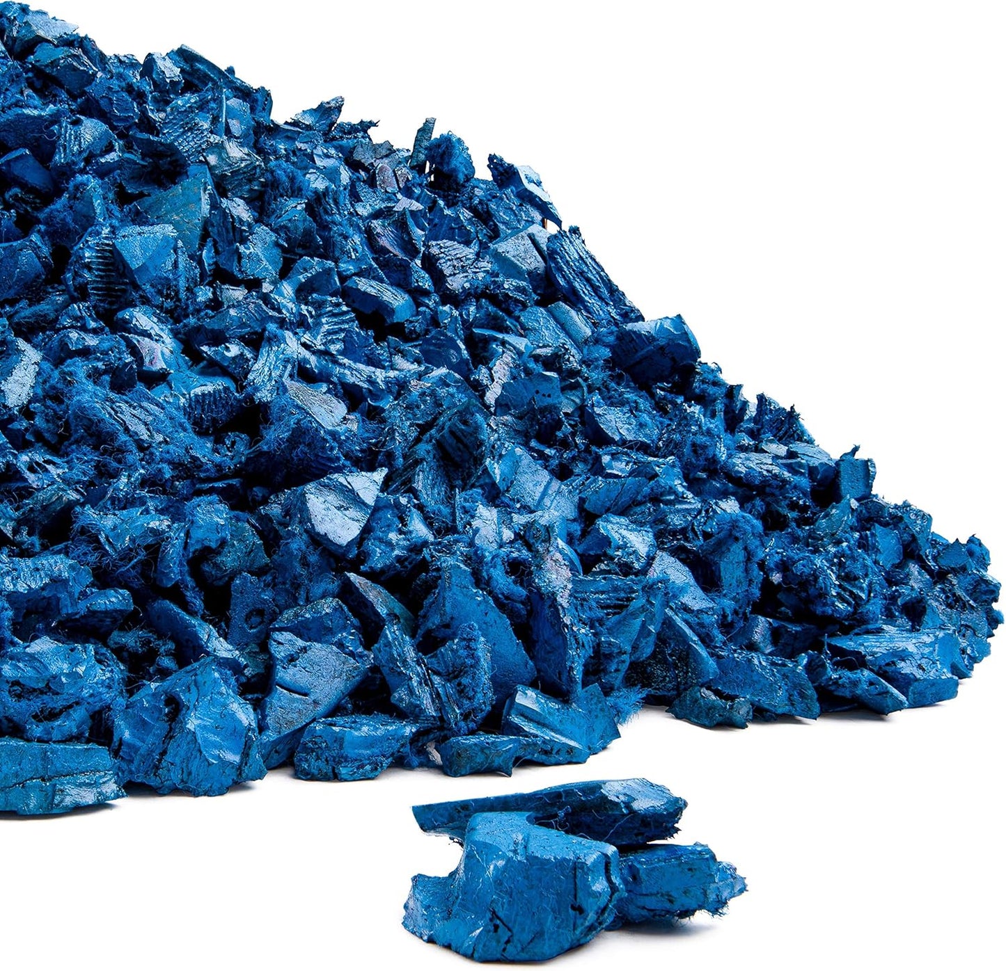 Playsafer Rubber Mulch Nuggets Protective Flooring for Playgrounds, Swing-Sets, Play Areas, and Landscaping (40 LBS - 1.55 CU. FT., Blue)